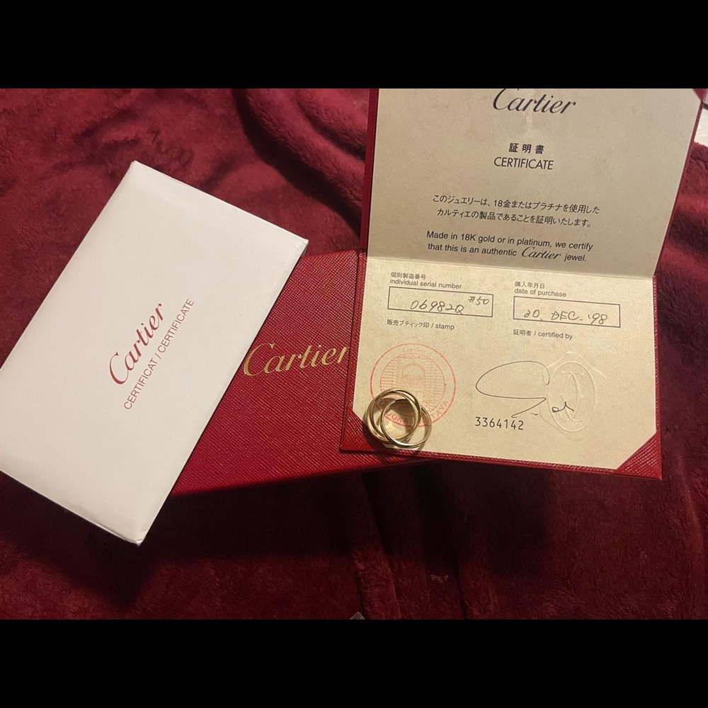 Authentic Cartier Ring